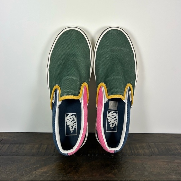 Vans - Slip On Multicolor Sneakers - Women's 8 - Picture 3 of 10